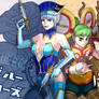 Tiger and Bunny - Blue Rose and Dragon Kid