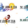 Final Fantasy x Legend of Zelda Logos Cross Over