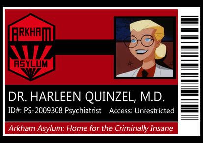 Dr. Harleen Quinzel ID