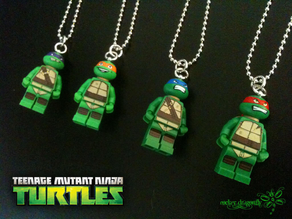 Lego TMNT Necklace