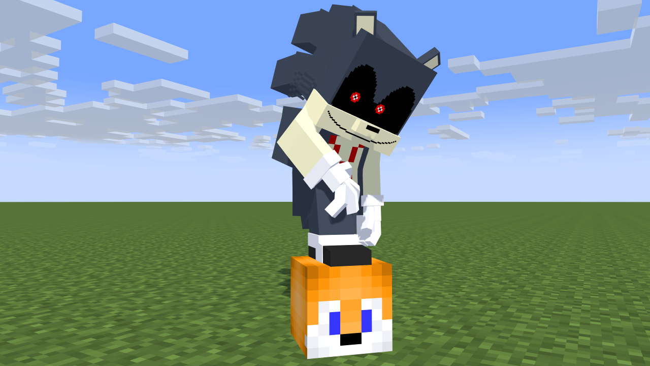 tails .E.X.E  Minecraft Skin