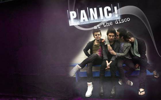 Purple Panic at the Disco Wall