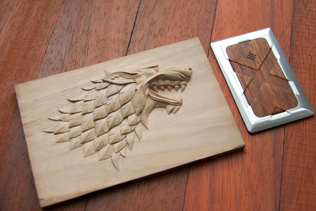 Stark sigil master model handcarved 1 by PyramidWallet Stark sigil master model handcarved 1 by PyramidWallet