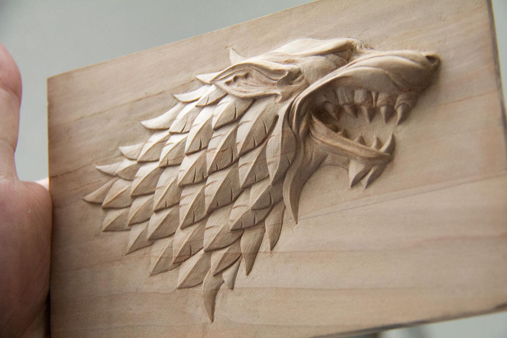 Stark sigil master model handcarved 3 by PyramidWallet Stark sigil master model handcarved 3 by PyramidWallet