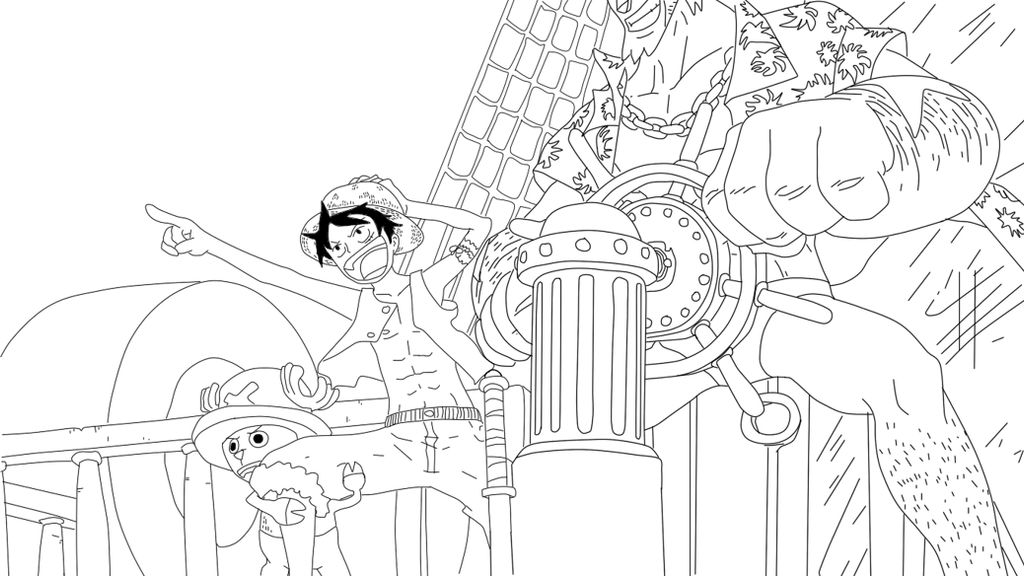 One Piece Lineart Opening 11 Share The World By Slimehunter7 On Deviantart One Piece Lineart Opening 11 Share The World By Slimehunter7 On Deviantart