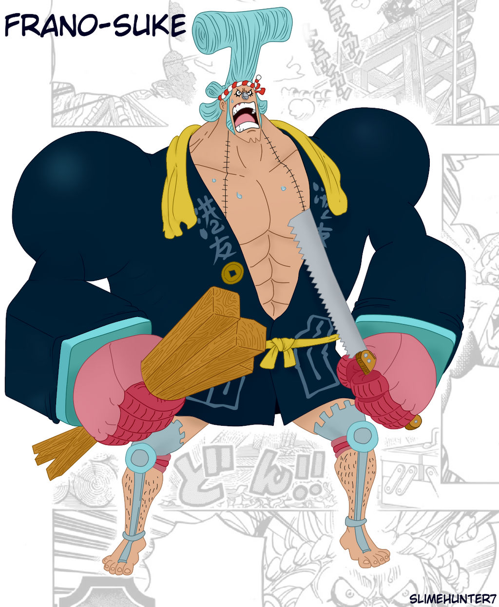 Frano Suke Franky Wano Carpenter One Piece 909 By Slimehunter7 On Deviantart Frano Suke Franky Wano Carpenter One Piece 909 By Slimehunter7 On Deviantart