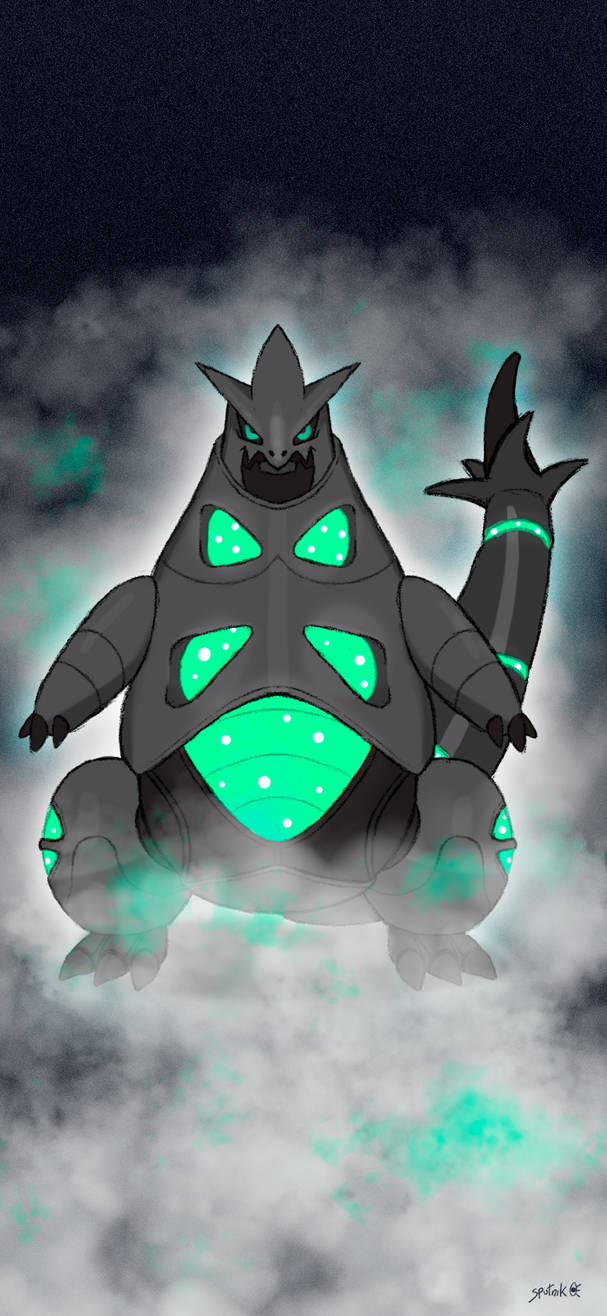 IronThorns Shiny(Future Tyranitar) Pokemon Violet by slimehunter7 on