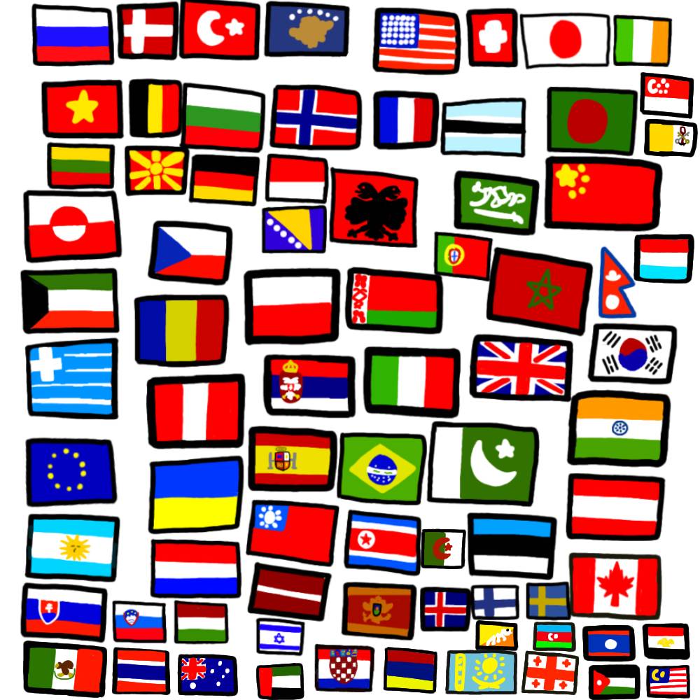 flags of the countries of the world by spinellover123 on DeviantArt