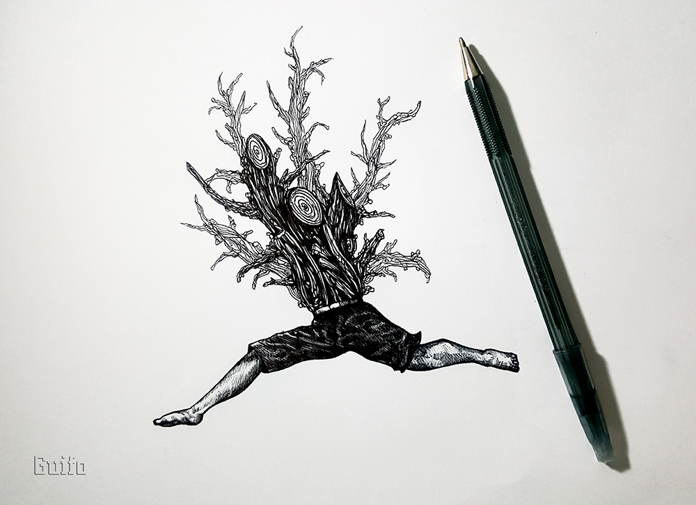 Inktober JUMP