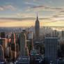 Aerial View Of Empire State Building-wallpaper