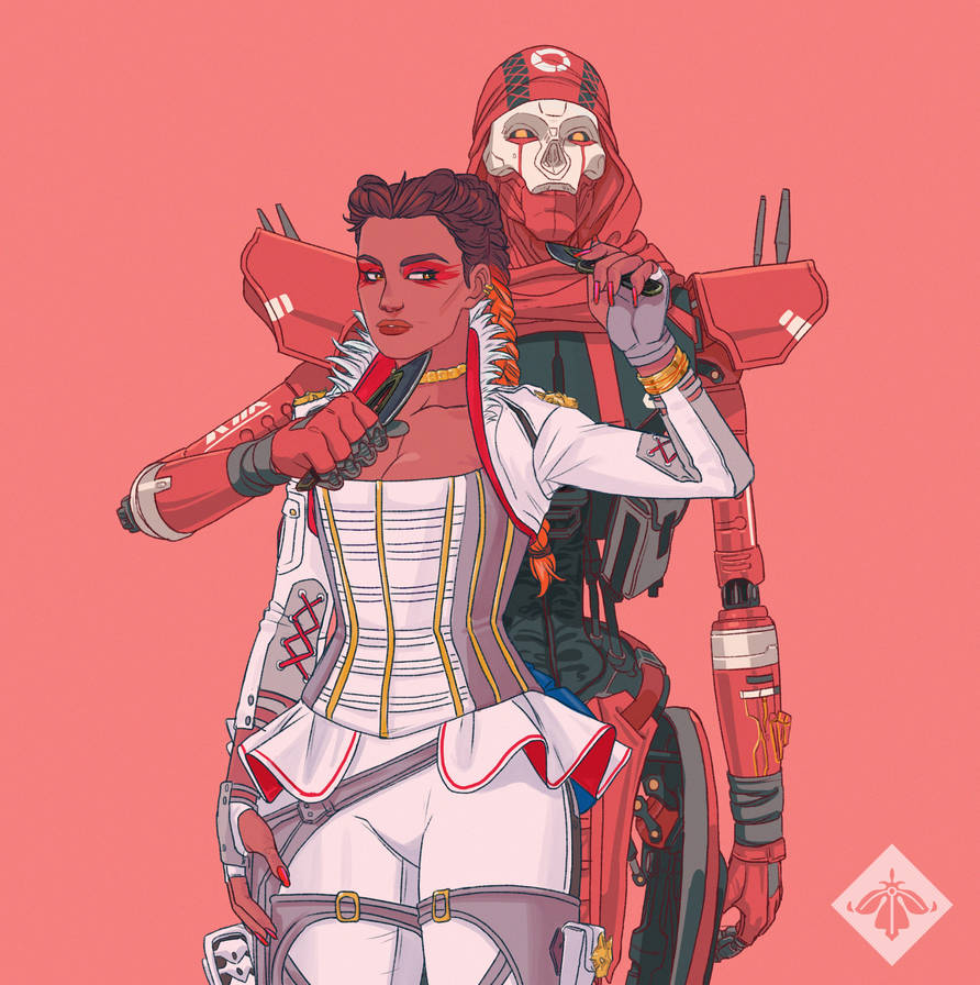 Apex legends, Loba and Revenant by LucasMarquesQ on DeviantArt