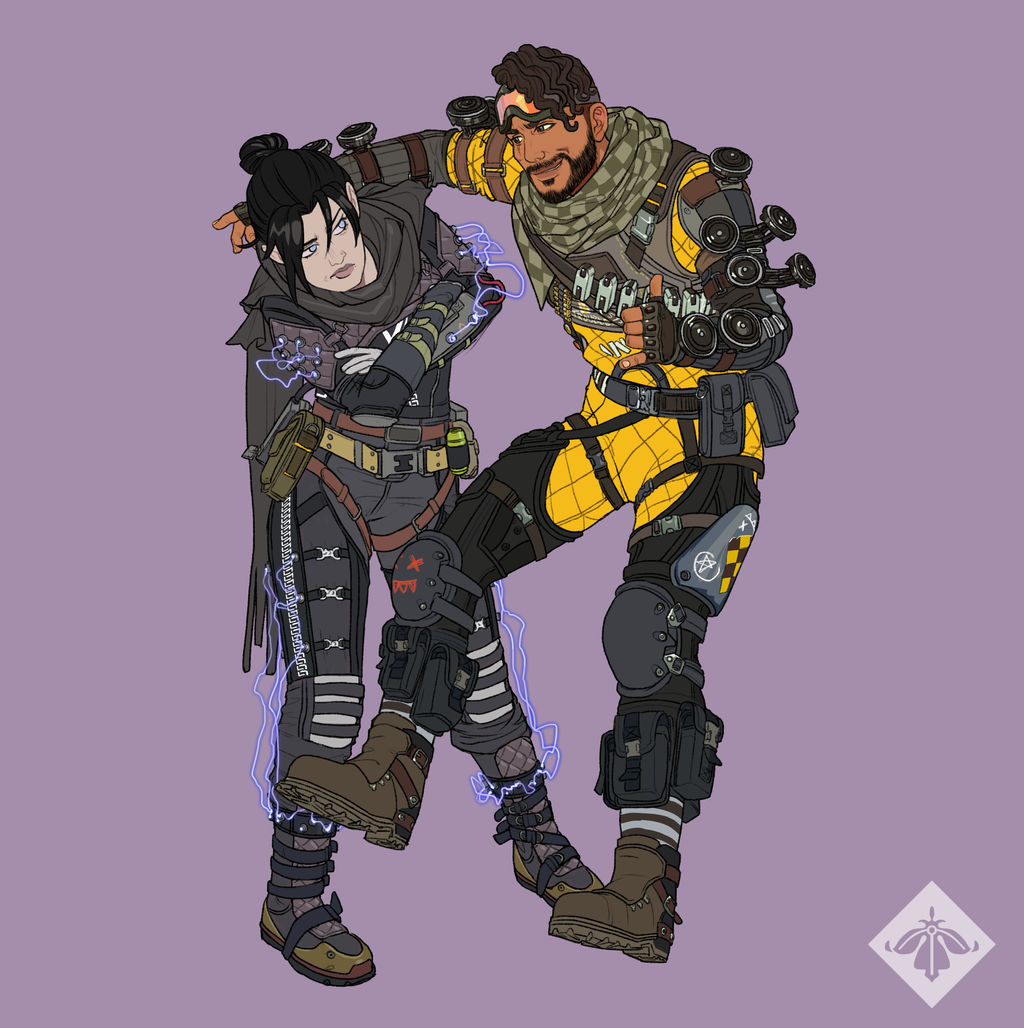 Wraith And Rake Apex legends, Wraith and Mirage by LucasMarquesQ on DeviantArt