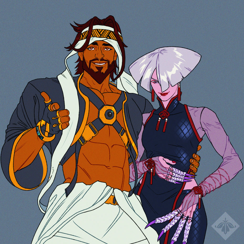 Sf6 - Rashd and A.K.I by LucasMarquesQ on DeviantArt