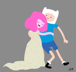 PB hugs Finn