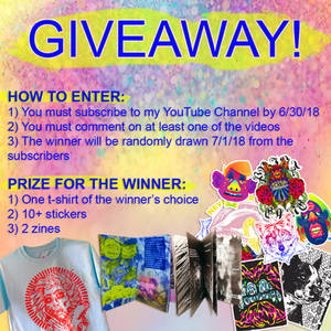 YouTube Giveaway Rules! Now Thru 06 30 2018