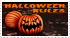 Halloween Rules stamp