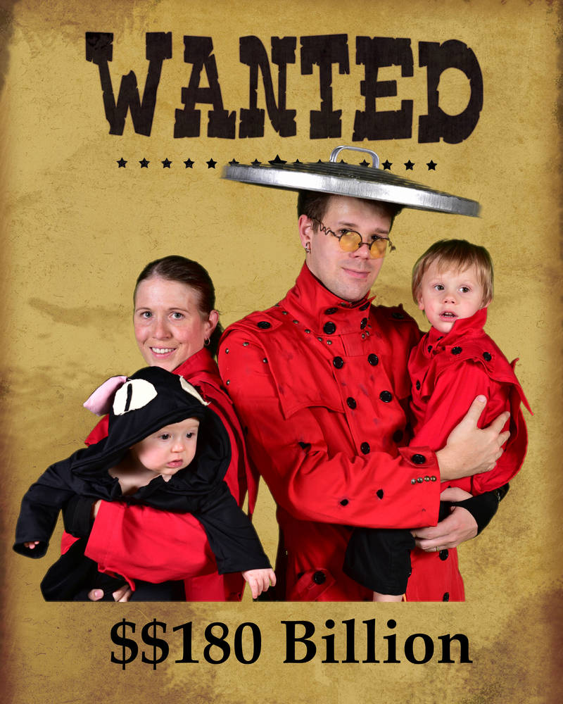 San Japan Trigun Vash Family Wanted! by Azaray on DeviantArt