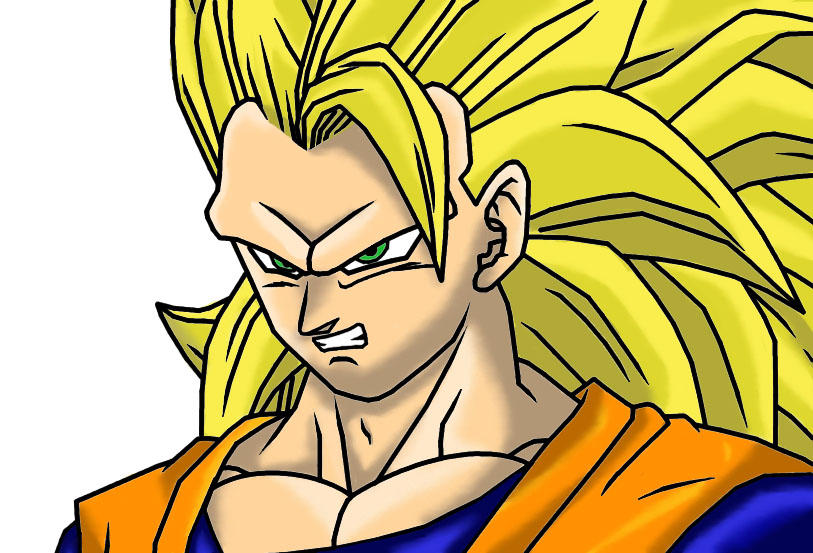 Goku SSJ3 Colorwork by Kurae7 on DeviantArt