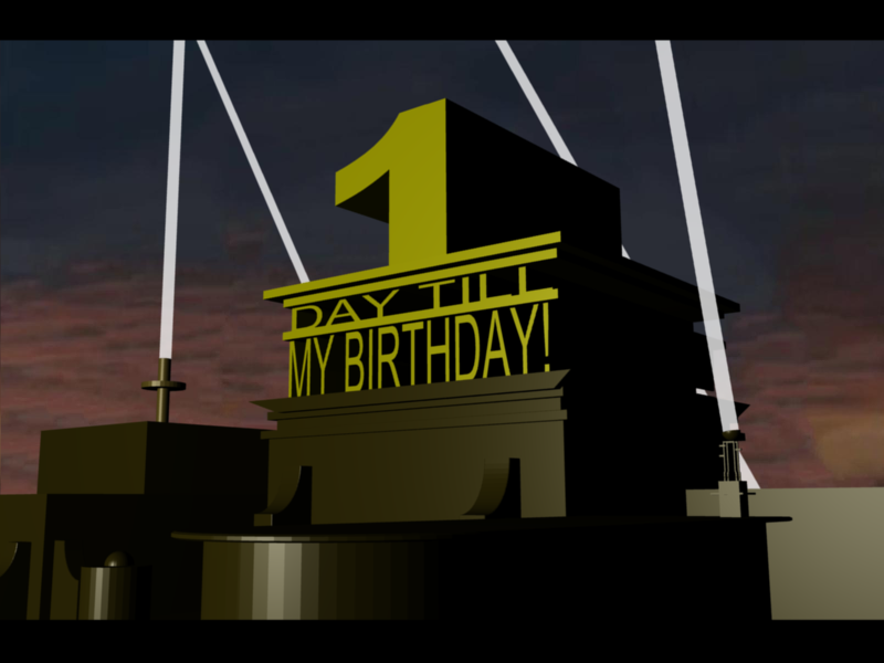 1 Day till my Birthday! by DeadpoolTheDeviant on DeviantArt