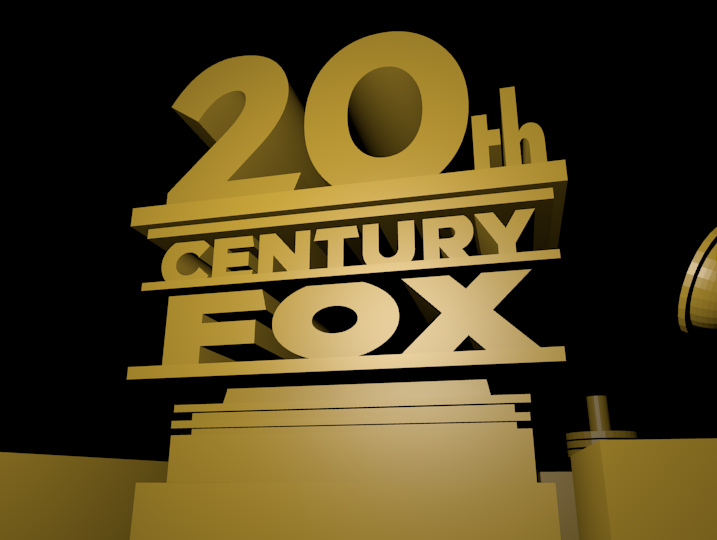  20th Century Fox logo like Ornament