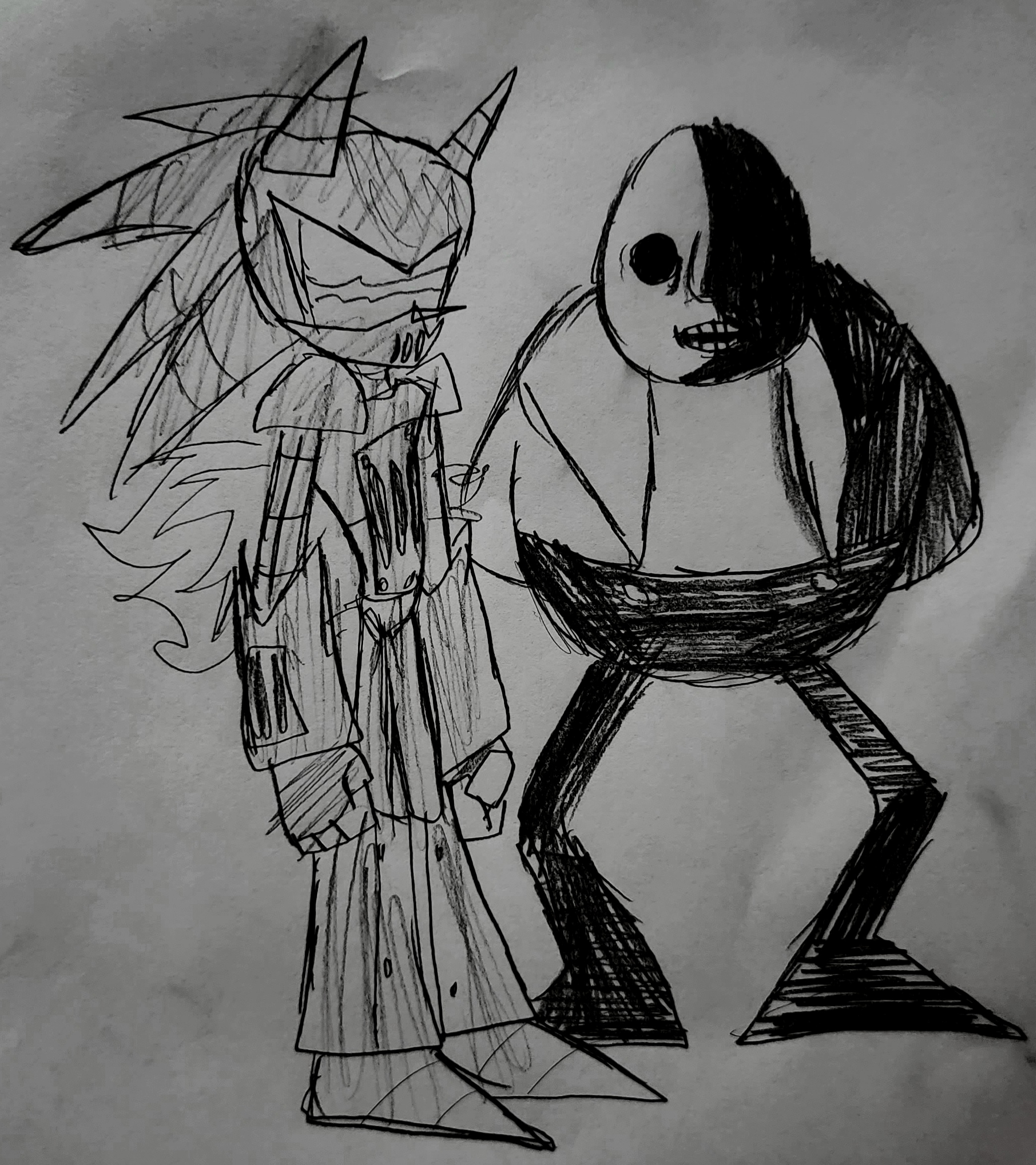 Dr Eggman Meets starved by richsquid1996 on DeviantArt