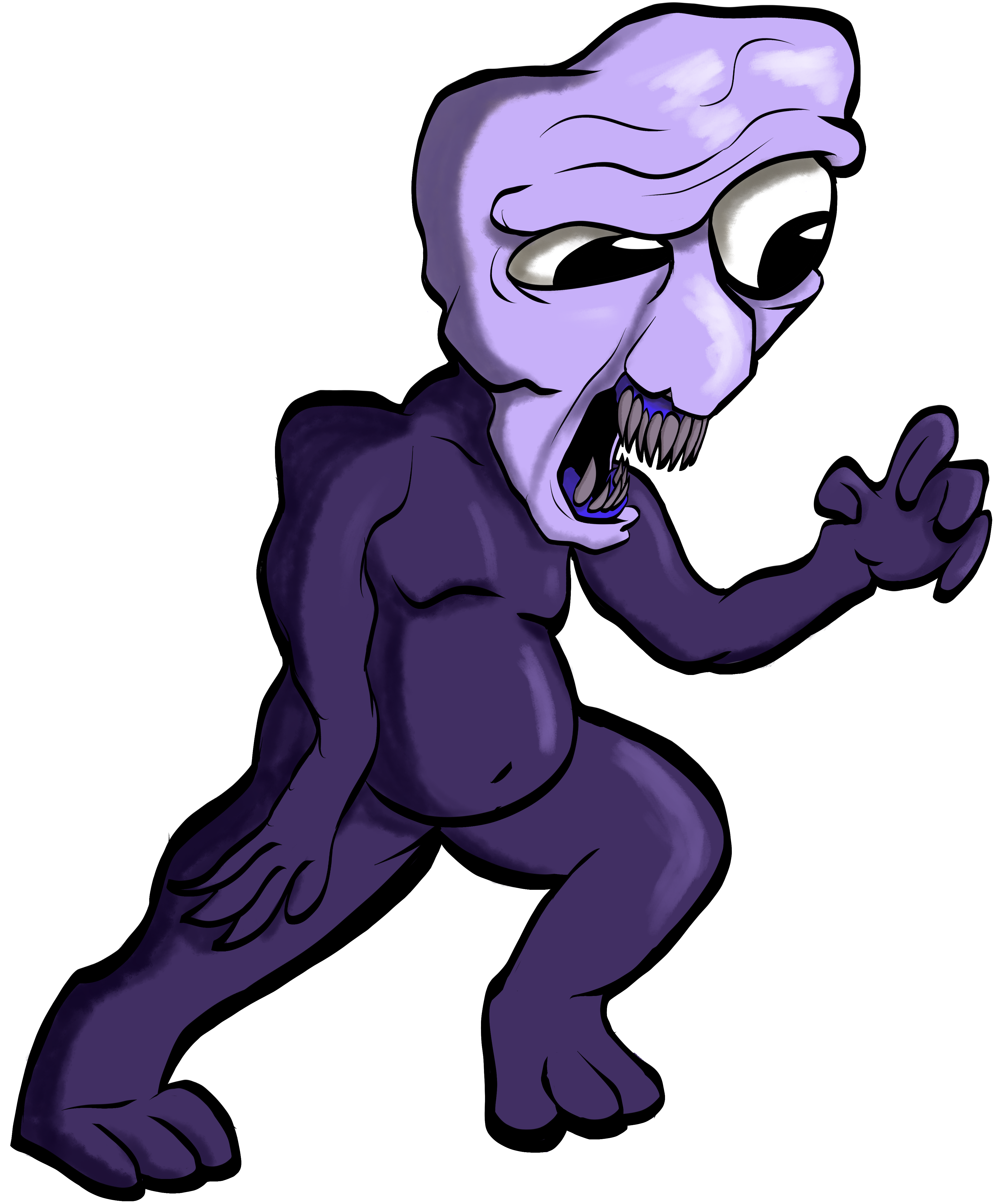 Ao Oni by SaraHericProductions on DeviantArt