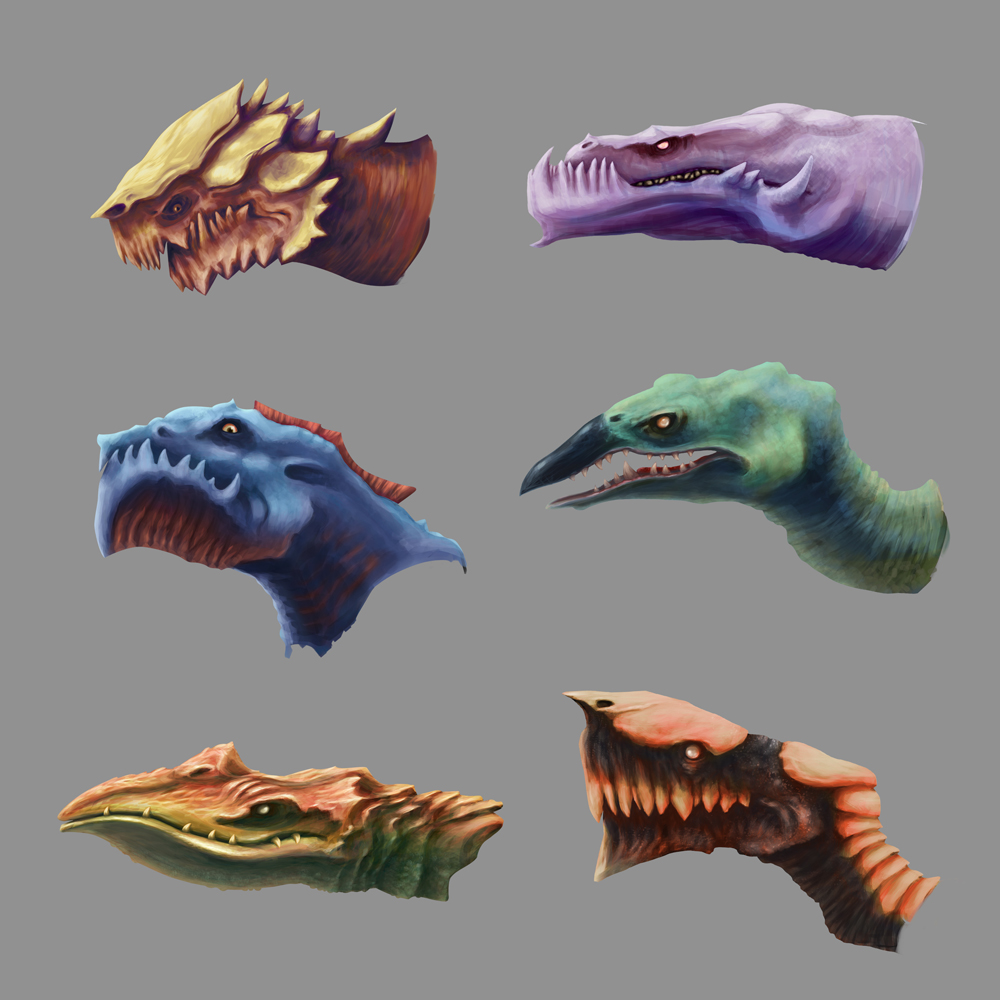 Dragons Heads