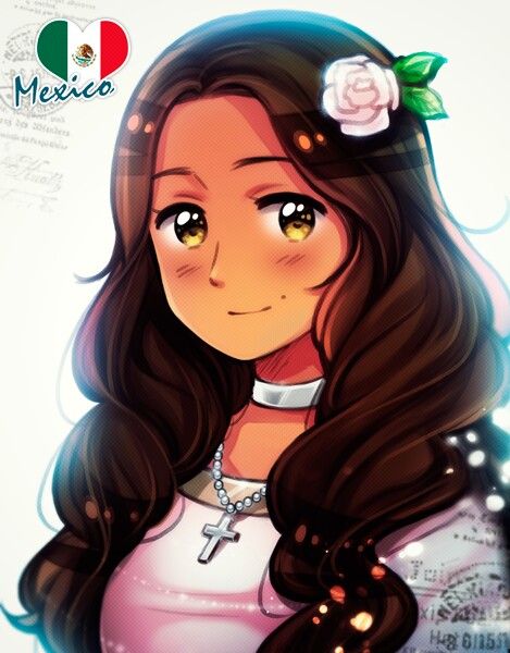 Anime Mexican Girl