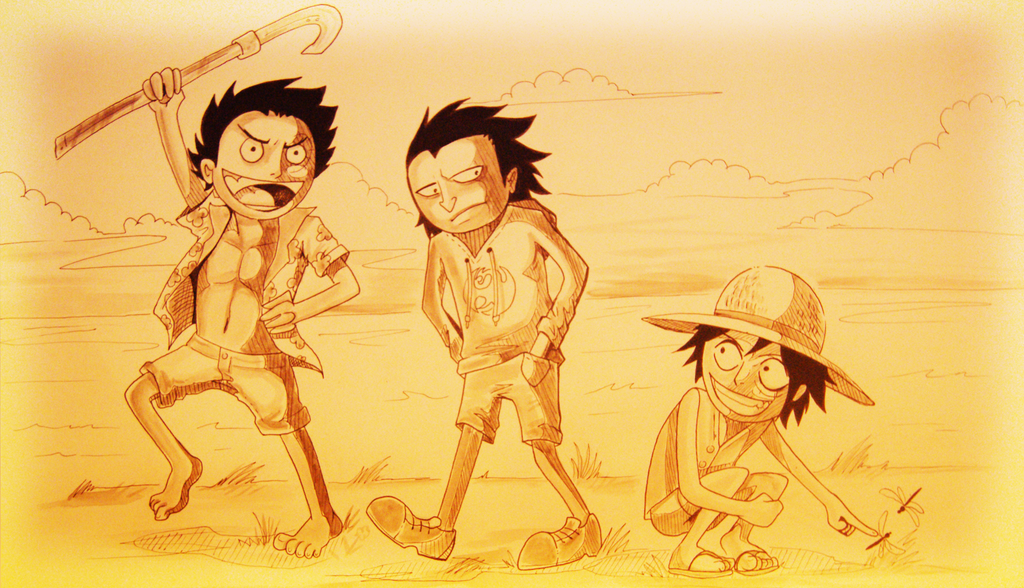 Garp Dragon And Luffy By Rubberfreak On Deviantart Garp Dragon And Luffy By Rubberfreak On Deviantart