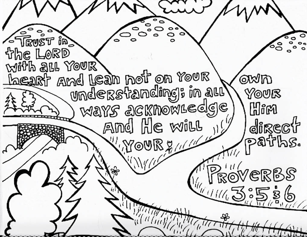 Download Bible Verse Coloring Page 06 by tnlizzy on DeviantArt