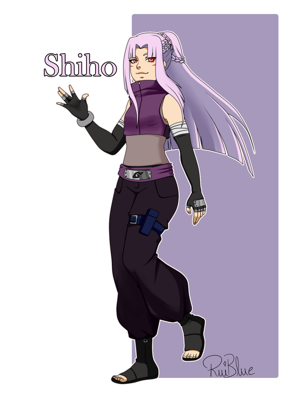 Shiho Fullbody Boruto Fandom By Copihuehue On Deviantart