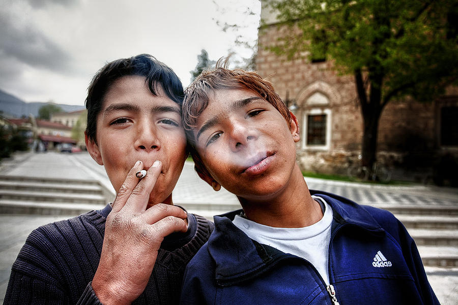 Young Rural Smokers Young smokers by Chris-Lamprianidis on DeviantArt