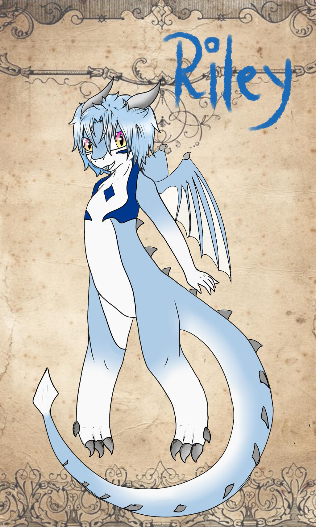 Riley Ref Sheet by CorvyCroww on DeviantArt