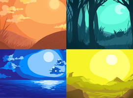 Four Landscapes