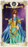 Tarot Card- Justice by Youkai-Meimi