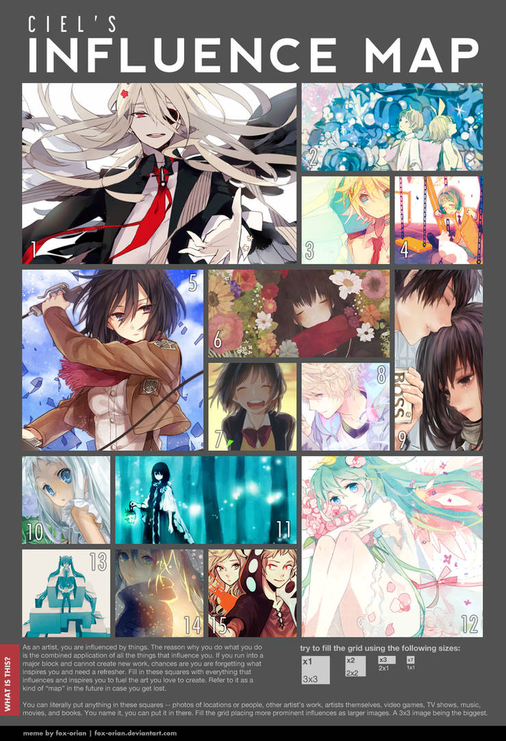 Ciel's Influence Map! by sealartonline