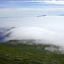 RA477--Volcanoes Peeking Above Fog