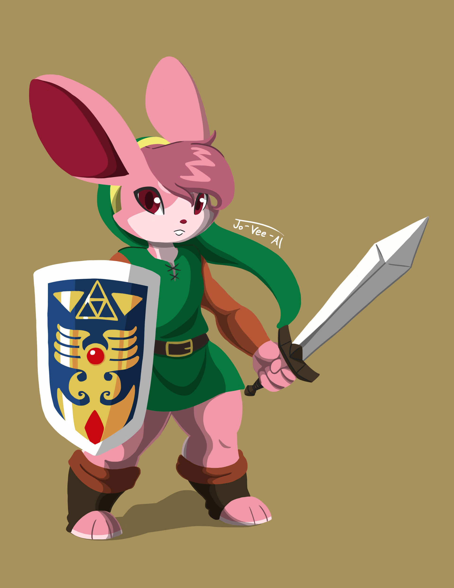 Bunny Link by Jo-Vee-Al on DeviantArt