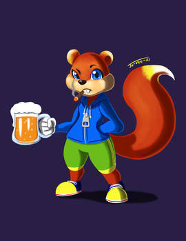 Conker the Squirrel