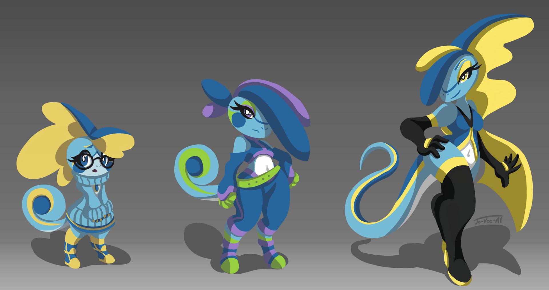 Pebroll Evolution Evolution: Sobble! by Jo-Vee-Al on DeviantArt