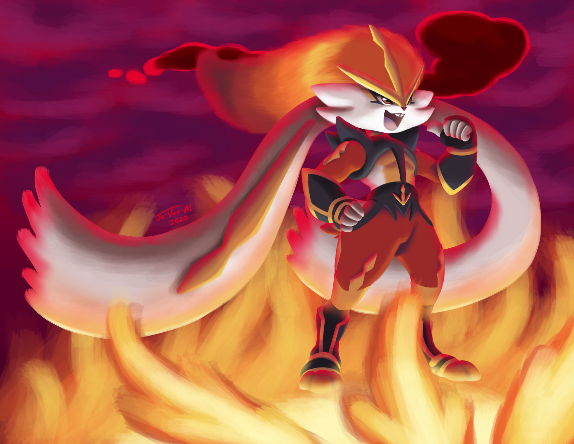 Cinderade Gigantamax Cinderace by Jo-Vee-Al on DeviantArt