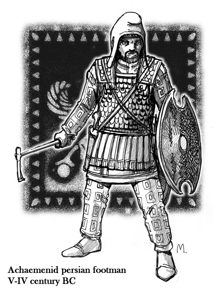 Persian foot soldier