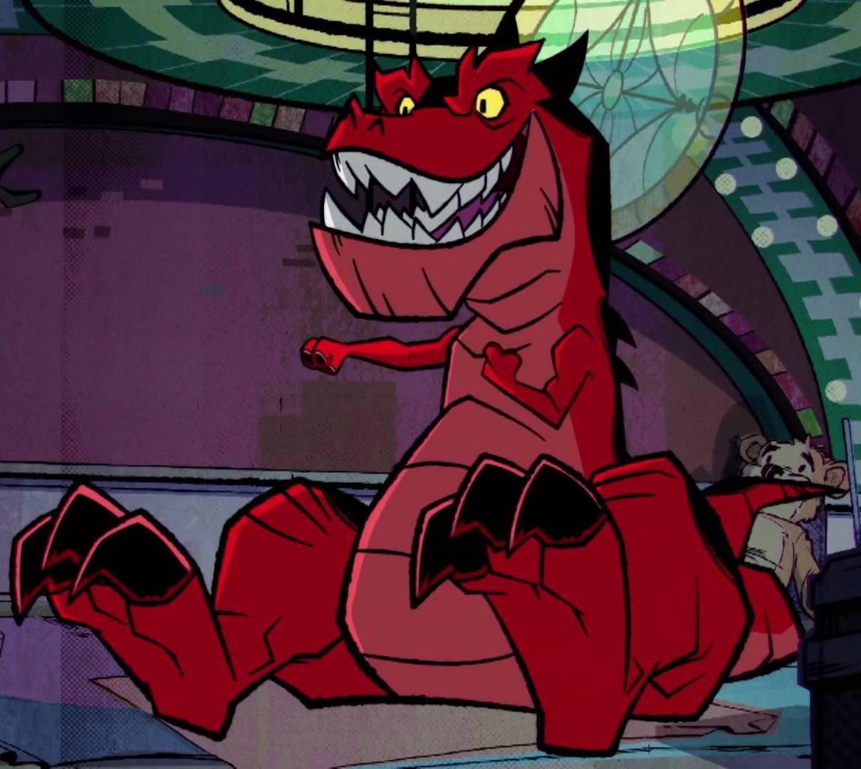 Devil Riding Dinosaur Devil Dinosaur by JohnDeereand on DeviantArt