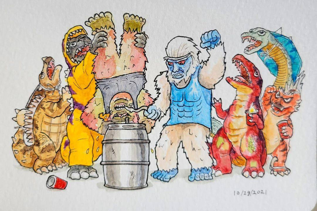 Primal Rage Birthday Party 2025 by JohnDeereand on DeviantArt