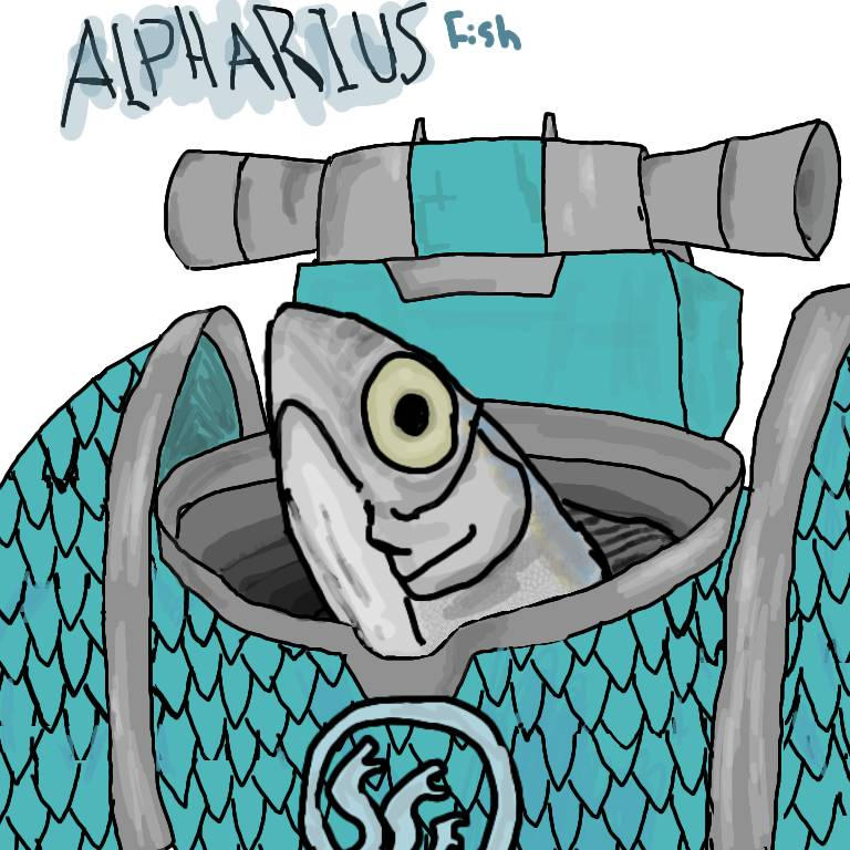 Alpharius fish by Sali200 on DeviantArt