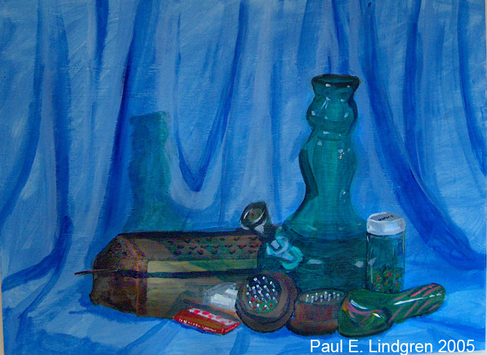 Still Life with Bong