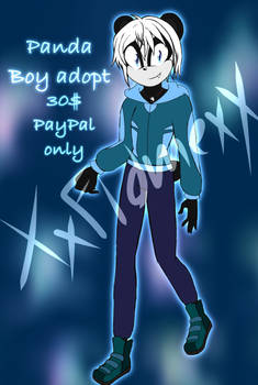 Panda boy adopt(SOLD)