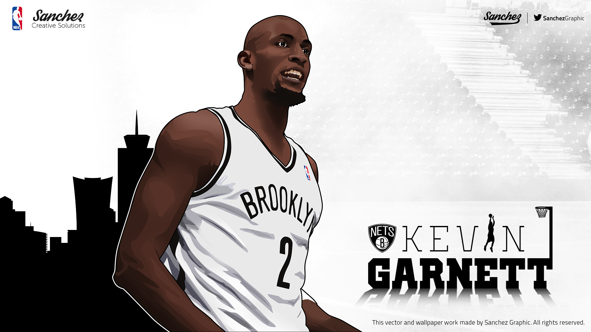 Kevin Garnett Vector