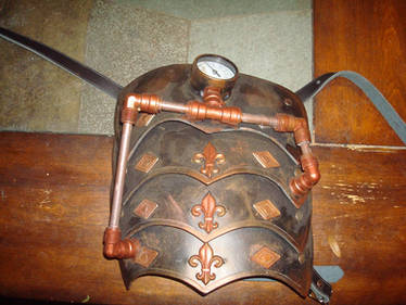 steampunk shoulder pad