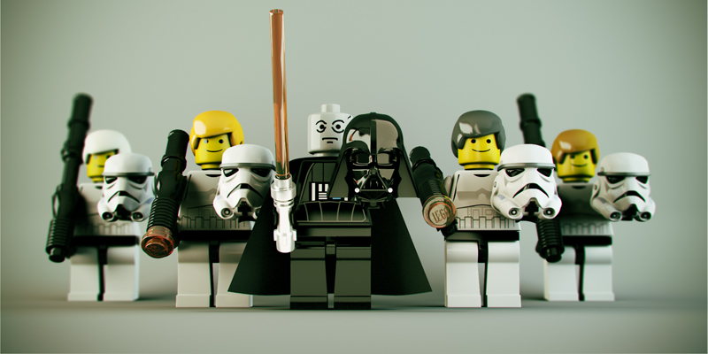 Lego Star Wars - Dark Side Off